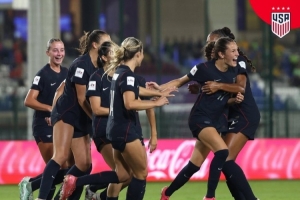 残暴！美国U17女足17-0狂胜萨摩亚U17女足创造纪录